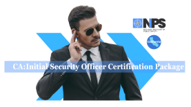 California Initial Security Officer Certification Package