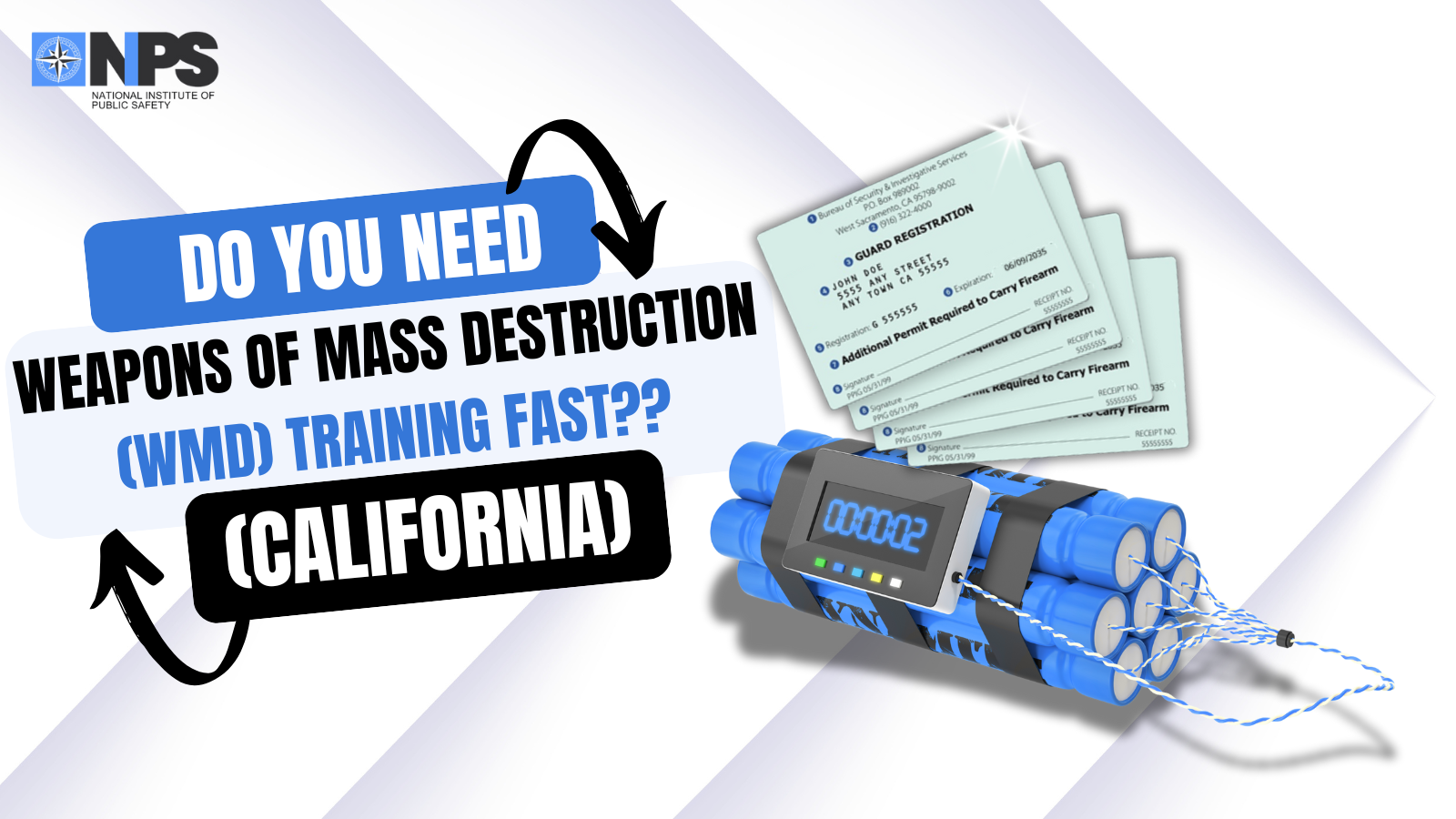 Get Weapons of Mass Destruction (WMD) & Terrorism Awareness Certified FAST & EASY!