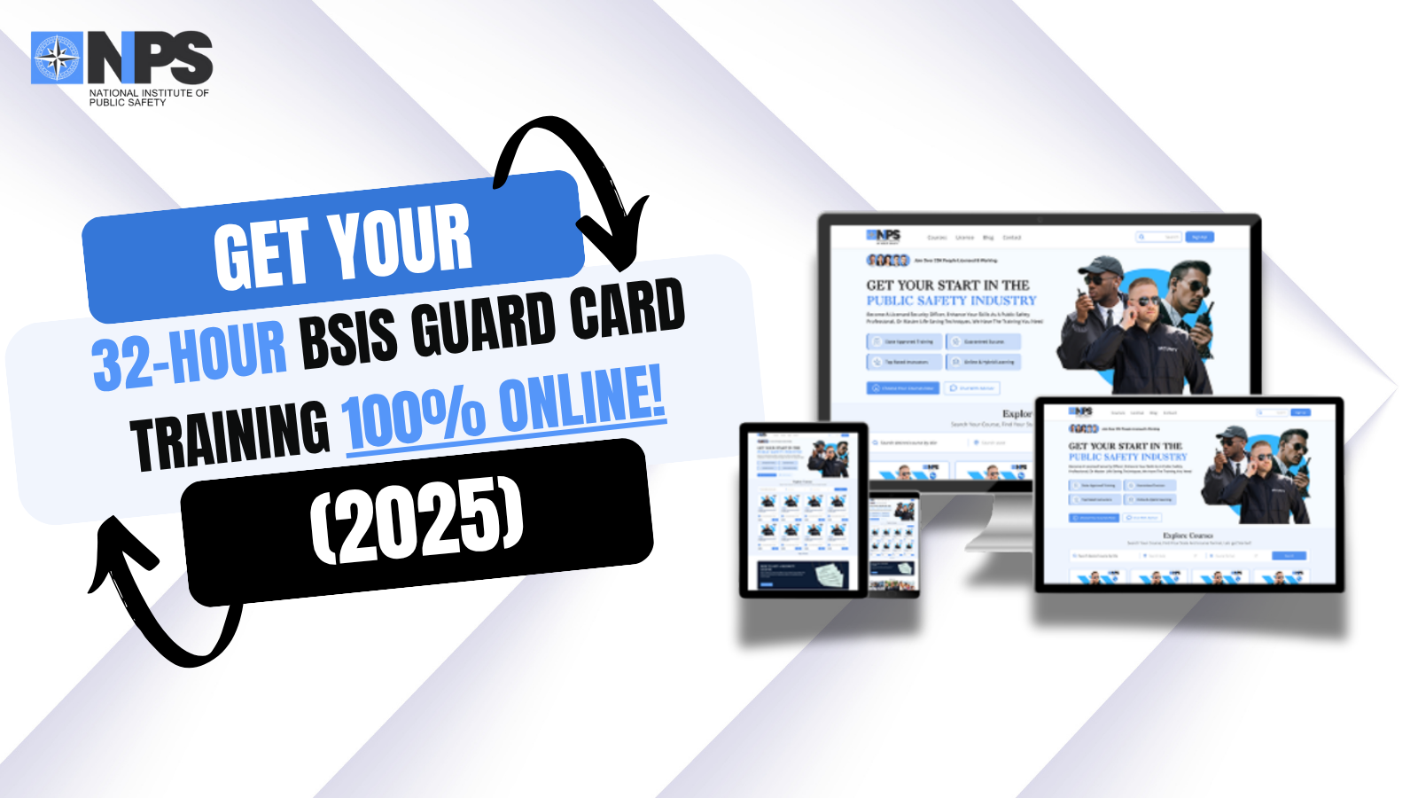 32-Hour BSIS Guard Card Training 100% Online