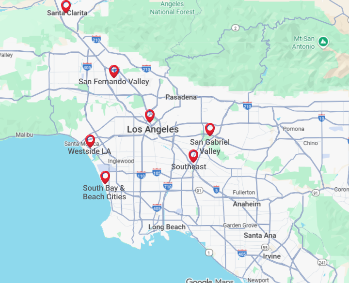 Lancaster Valley Map